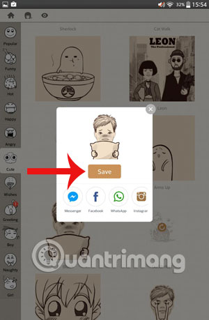 Guide to creating Chibi-style cartoon images with MomentCam Picture 11