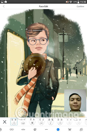 Guide to creating Chibi-style cartoon images with MomentCam Picture 6