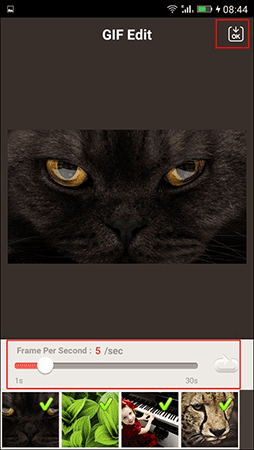 Guide to creating Gif images on Android Picture 12