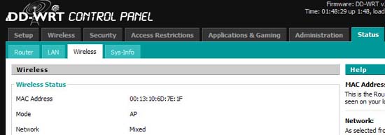 Guide to DD-WRT - Part 2: Extending scope with WDS Picture 2