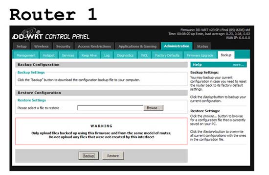 Guide to DD-WRT - Part 2: Extending scope with WDS Picture 3