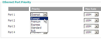 Guide to DD-WRT - Part 4: Definition of priorities with QoS Picture 8