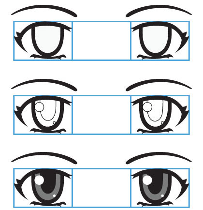 Guide to drawing eye-catching anime characters