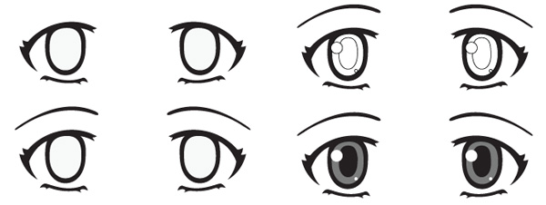 Guide to drawing eye-catching anime characters