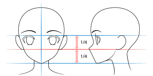 Guide to drawing female head and face characters - TipsMake.com