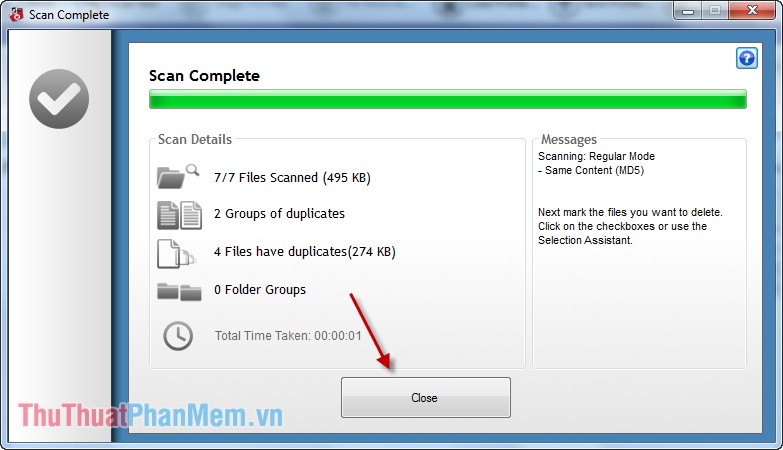 Guide to find and delete duplicate photos in your computer using the Duplicate Images Finder Picture 10
