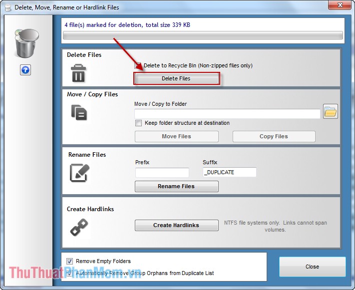 Guide to find and delete duplicate photos in your computer using the Duplicate Images Finder Picture 12