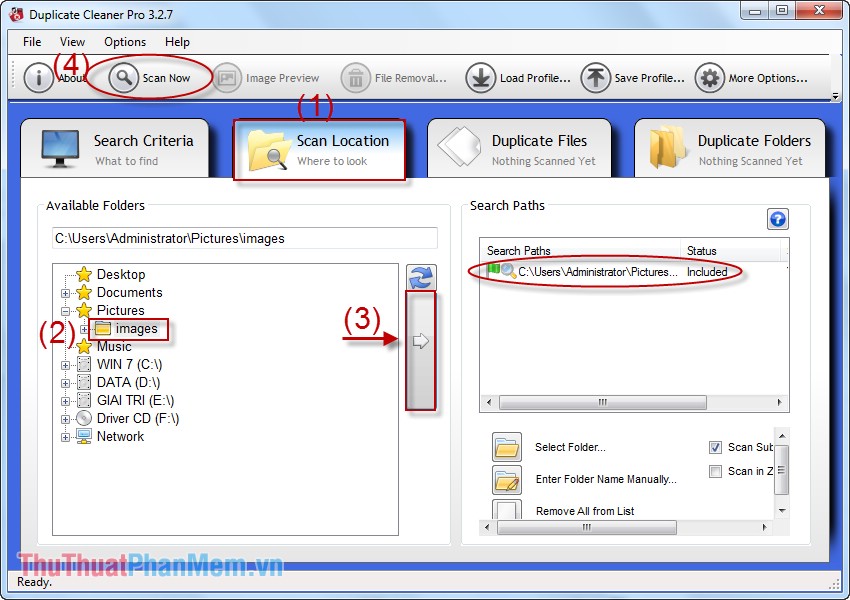 Guide to find and delete duplicate photos in your computer using the Duplicate Images Finder Picture 9