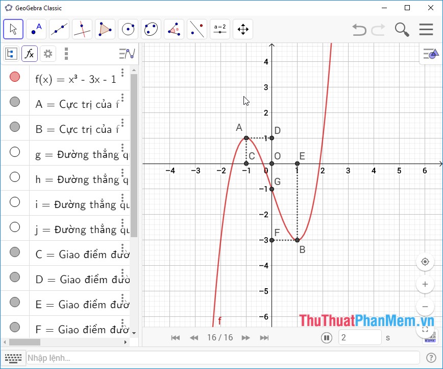 Guide to graphing geometries using Geogebra software Picture 17