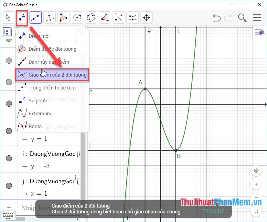 Guide to graphing geometries using Geogebra software Picture 5