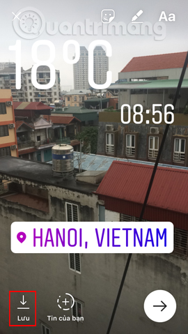 Guide to insert sticker check in position on Instagram Picture 11