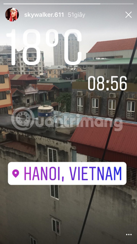 Guide to insert sticker check in position on Instagram Picture 15