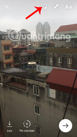 Guide to insert sticker check in position on Instagram Picture 3