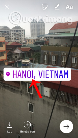 Guide to insert sticker check in position on Instagram Picture 7