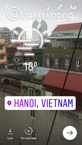 Guide to insert sticker check in position on Instagram Picture 9