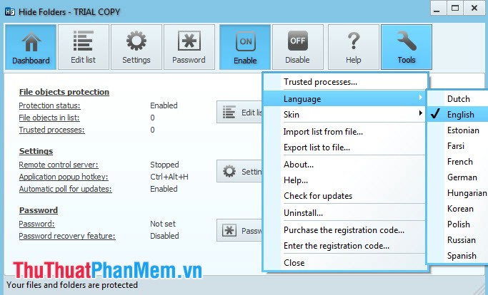 Guide to lock, hide and secure files and folders with Hide Folders software Picture 4