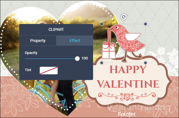 Guide to making Valentine cards on Fotojet Picture 10