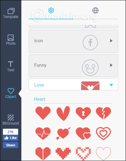 Guide to making Valentine cards on Fotojet Picture 13