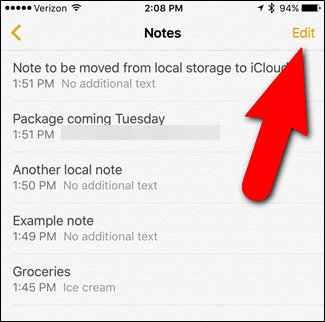 Guide to moving Note from OnMyiPhone to iCloud Picture 4