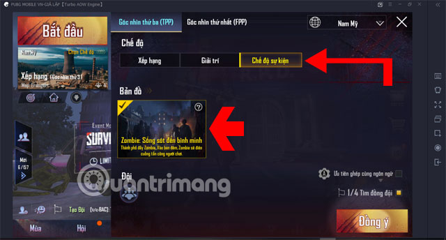 Guide to play Zombie PUBG Mobile VNG mode Picture 2