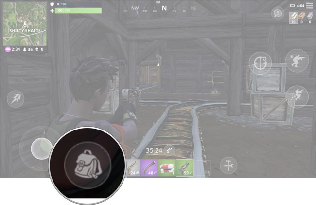 Guide to playing Fortnite games on iPhone and iPad Picture 10