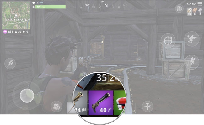 Guide to playing Fortnite games on iPhone and iPad Picture 5