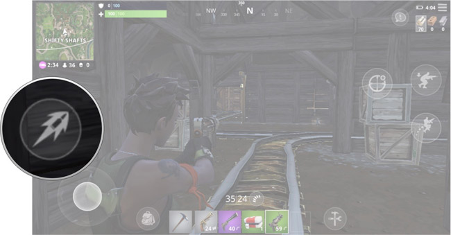 Guide to playing Fortnite games on iPhone and iPad Picture 7