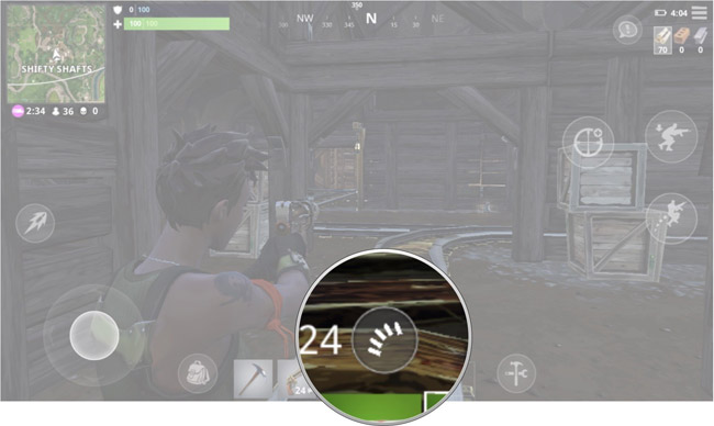 Guide to playing Fortnite games on iPhone and iPad Picture 9
