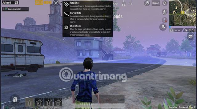 Guide to playing Zombie mode: Darkest Night PUBG Mobile Picture 2