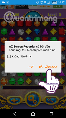 Guide to recording Android screen videos with AZ Screen Recorder Picture 10