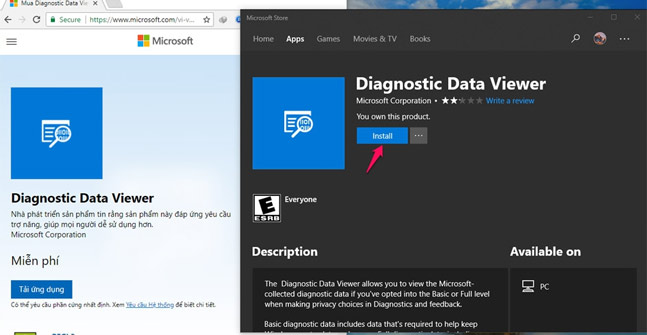 Guide to see which personal data has been collected by Microsoft on Windows 10 Picture 1