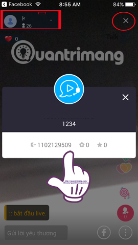 Guide to streaming Live stream TalkTV Live on the phone Picture 13