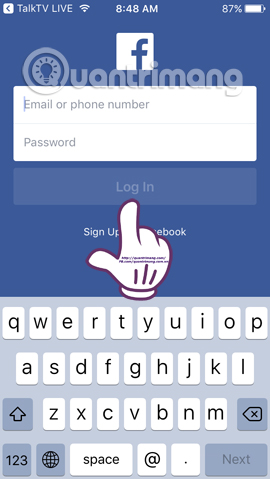 Guide to streaming Live stream TalkTV Live on the phone Picture 3