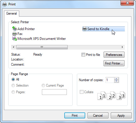 Guide to transfer ebook into the Amazon Kindle Picture 3