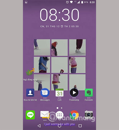 Guide to turn videos into beautiful wallpapers on Android phones Picture 10