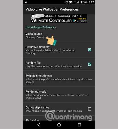 Guide to turn videos into beautiful wallpapers on Android phones Picture 6