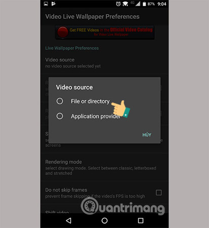 Guide to turn videos into beautiful wallpapers on Android phones Picture 7