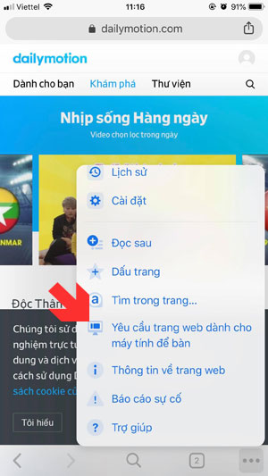 Guide to upload videos to Dailymotion on the phone Picture 14