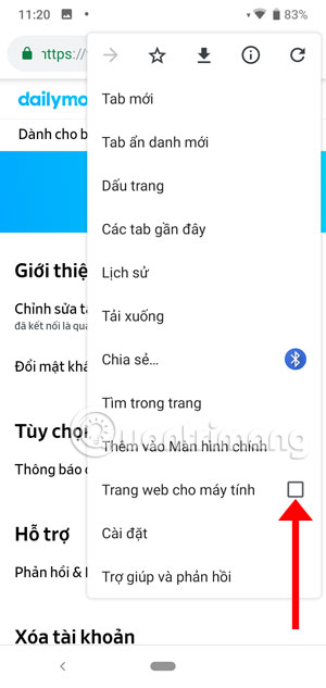 Guide to upload videos to Dailymotion on the phone Picture 4
