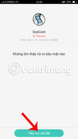 Guide to watching football on Sopcast Android Picture 4