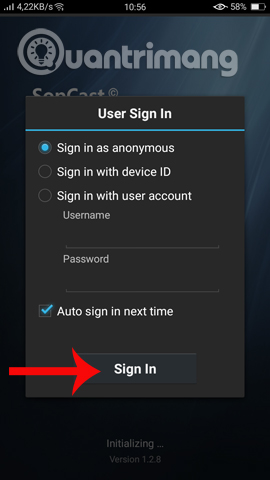 Guide to watching football on Sopcast Android Picture 7