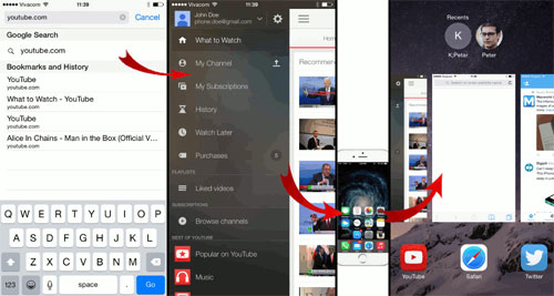 Guide to watching YouTube while working on other iOS devices Picture 2
