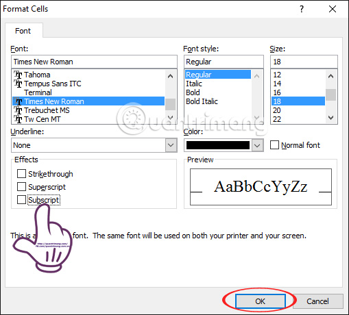 Guidelines for importing Chemistry formulas in Excel Picture 4