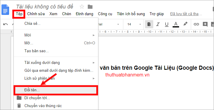 Guidelines for writing text on Google Docs (Google Docs) Picture 13