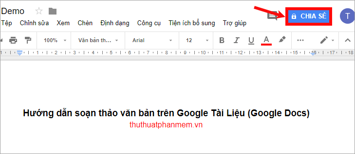 Guidelines for writing text on Google Docs (Google Docs) Picture 15