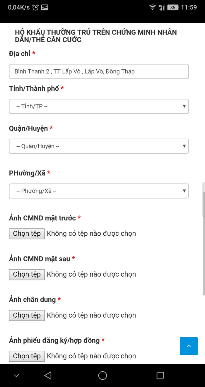 Guiding to check and supplement VinaPhone subscription information to prevent one-way locking at home Picture 4
