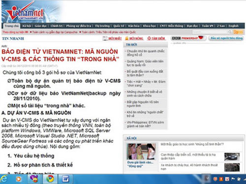 Hacker re-established a record of attacking VietnamNet Picture 1
