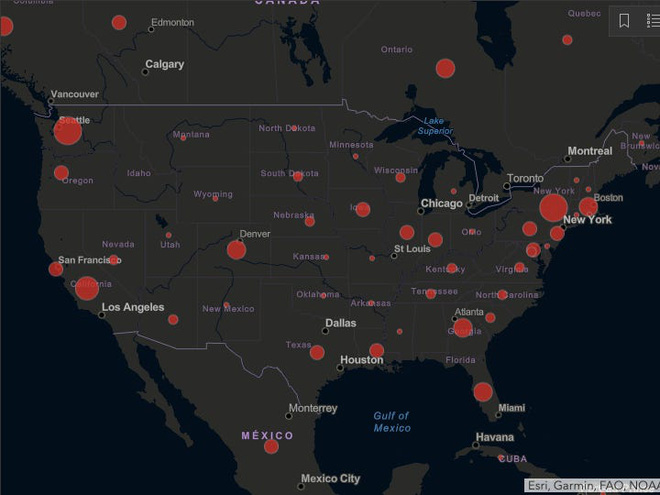 Hackers use a map to track the situation of the Corona virus to spread malware Picture 1
