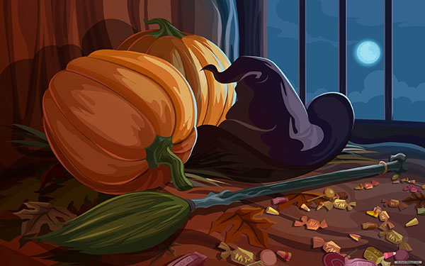 Halloween wallpapers for computers Picture 17