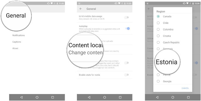 Handbook for using YouTube on Android Picture 12